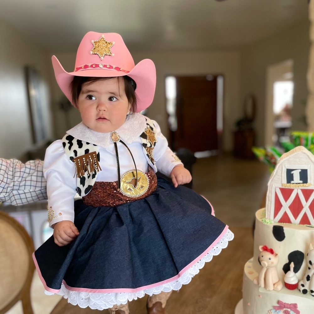 Cowgirl dress. Size , used just a few hours